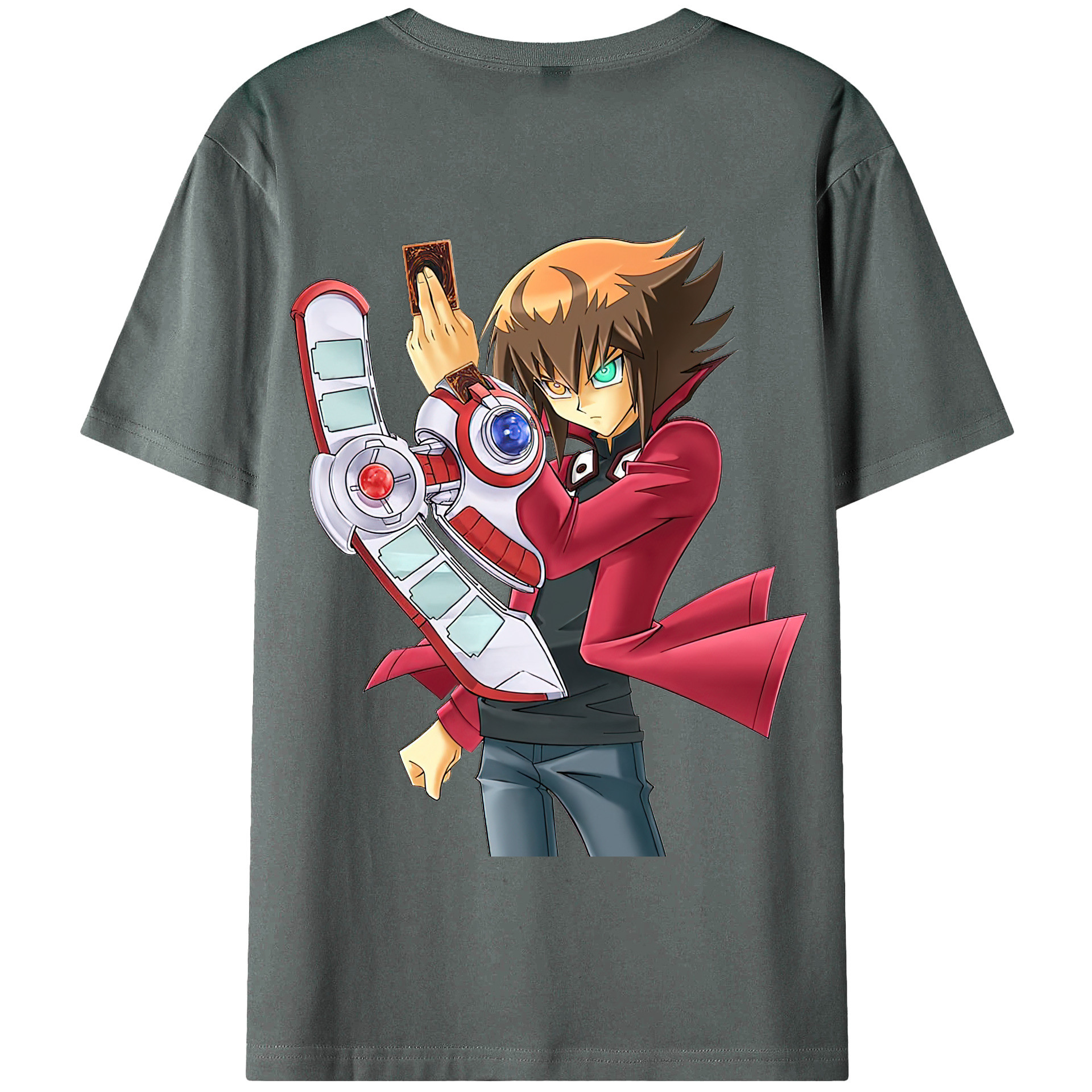 遊☆戯☆王 Yu-Gi-Oh! 綿100％半袖Tシャツ（背面プリント）
